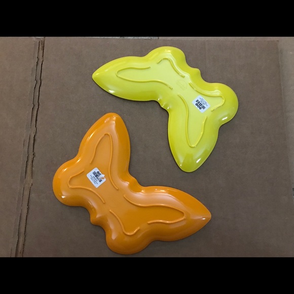 Andy Warhol Butterfly Small Melamine Plate Set - Picture 4 of 6